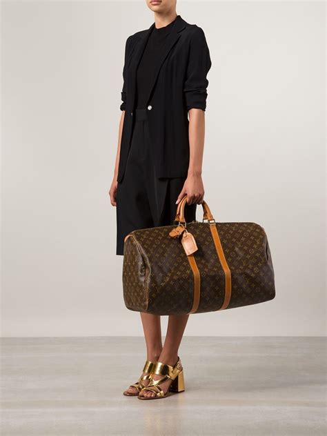 louis vuitton keepall carry on size|louis vuitton keepall 55.